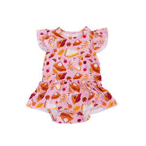 Eclipse Kids Kid's Dress Bodysuit Twirl Dress - Sweet As Pie