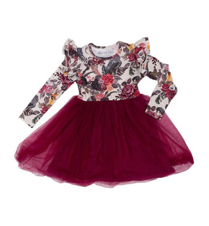 Eclipse Kids Kid's Dress Long Sleeve Tulle Dress - Crows N Roses