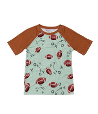 Eclipse Kids Kid's Shirt Raglan Tee- Touchdown!