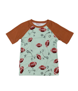 Eclipse Kids Kid's Shirt Raglan Tee- Touchdown!