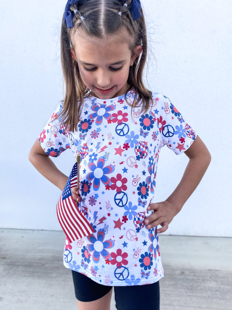 Eclipse Kids Liberty Bamboo Tee