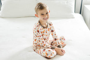 Eclipse Kids Pajamas Acorn Frenzy - Long Sleeve 2 Piece Set