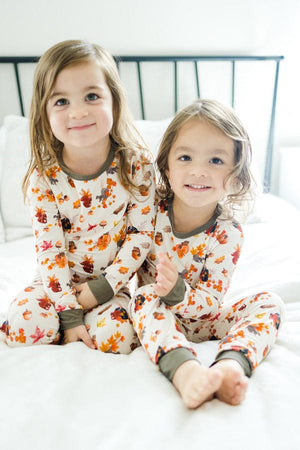 Eclipse Kids Pajamas Acorn Frenzy - Long Sleeve 2 Piece Set