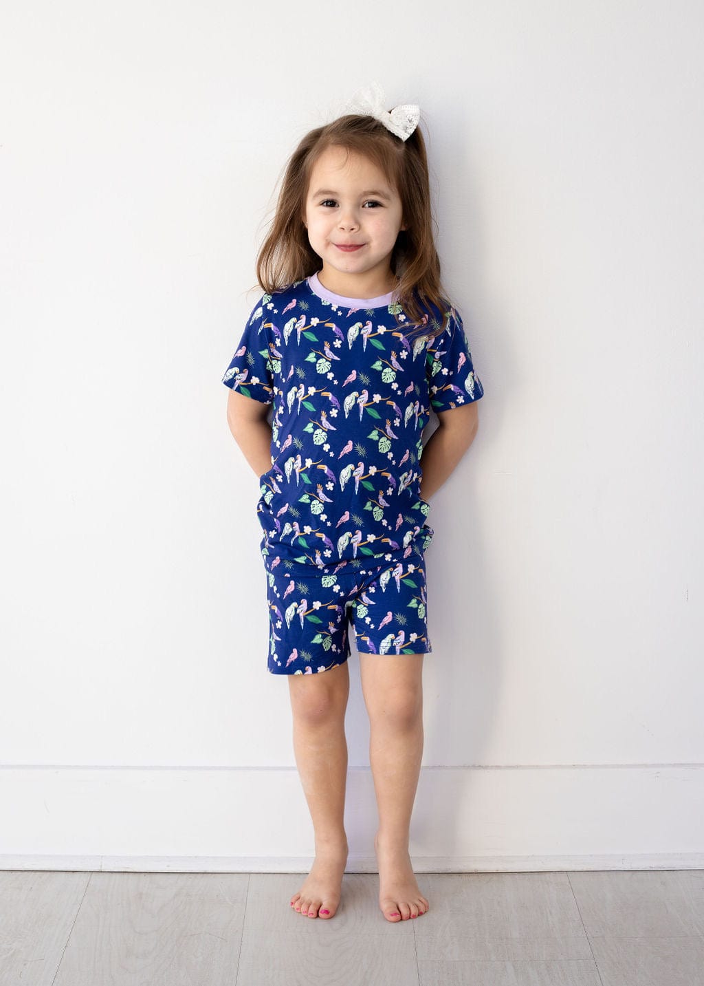 Eclipse Kids Pajamas Birds of Paradise - Short Sleeve 2 Piece Set