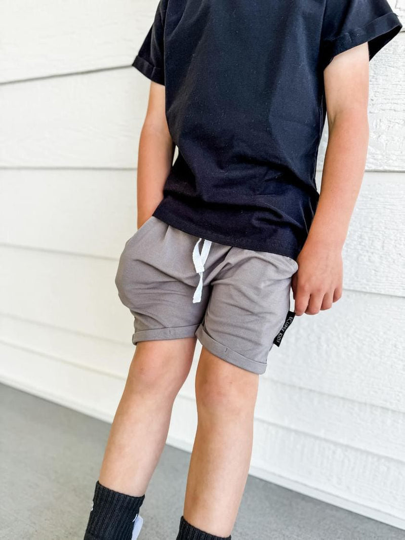 Eclipse Kids Shorts Bamboo Shorts - Gunmetal