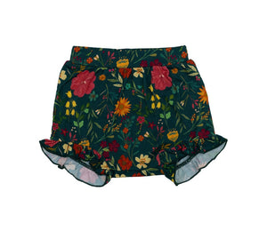 Eclipse Kids Shorts Bummies - Moody Flowers