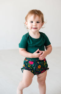 Eclipse Kids Shorts Bummies - Moody Flowers