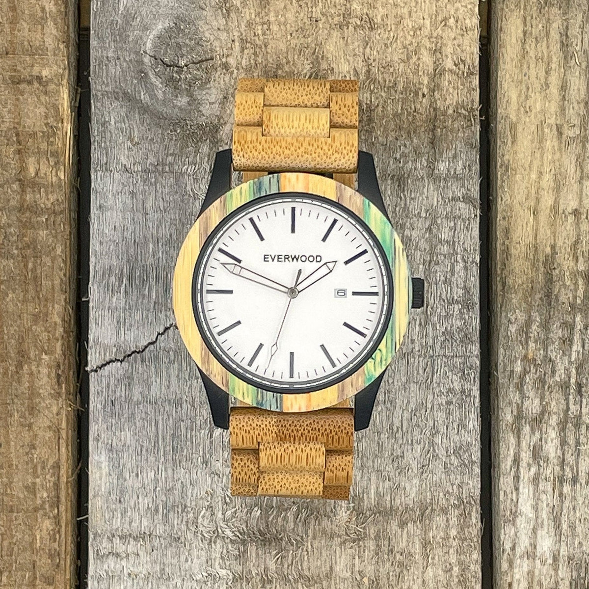 Everwood Watch Company Men's Watch Inverness - Multi Bamboo Limited Edition | Everwood