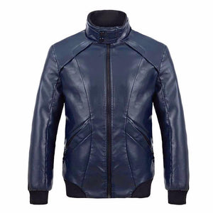 FAD-Forever Altered Destiny Men's Outerwear Fadcloset Mens Calypso Bomber Leather Jacket