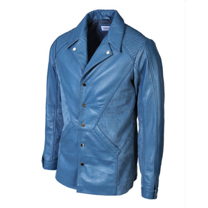 Fadcloset Men's Blazer Fadcloset Men's Tormund Suede Leather Blazer