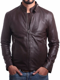 Fadcloset Men's Outerwear Fadcloset Jordan Mens Leather Jacket