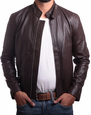 Fadcloset Men's Outerwear Fadcloset Jordan Mens Leather Jacket