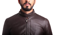 Fadcloset Men's Outerwear Fadcloset Jordan Mens Leather Jacket