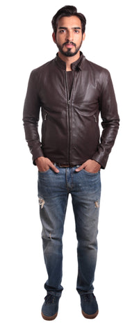 Fadcloset Men's Outerwear Fadcloset Jordan Mens Leather Jacket