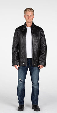 Fadcloset Men's Outerwear Fadcloset Swift Mens Leather Jacket