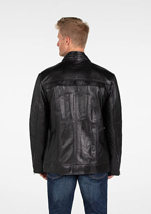 Fadcloset Men's Outerwear Fadcloset Swift Mens Leather Jacket