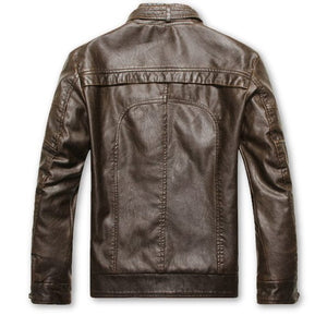 Fadcloset Men's Outerwear Fadcloset Swift Mens Leather Jacket