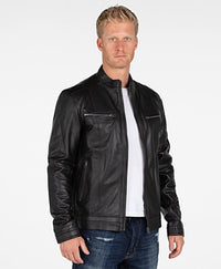 Fadcloset Men's Outerwear Fadcloset Wilson Mens Leather Jacket