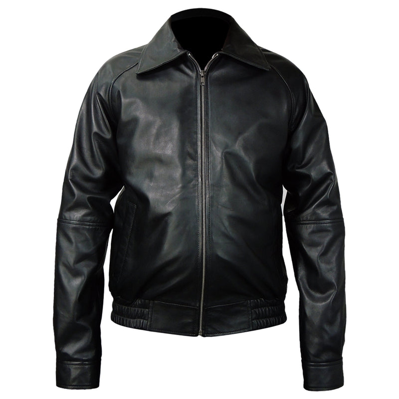 Fadcloset Men's Outerwear XS / Black Fadcloset Asher Mens Leather Jacket