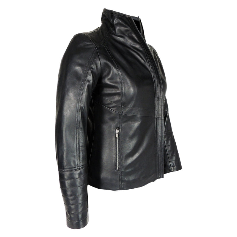 Fadcloset Women's Outerwear Fadcloset Arra Womens Leather Jacket