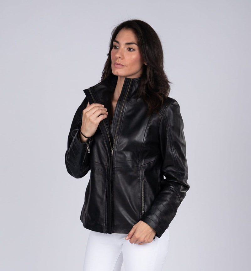 Fadcloset Women's Outerwear Fadcloset Arra Womens Leather Jacket