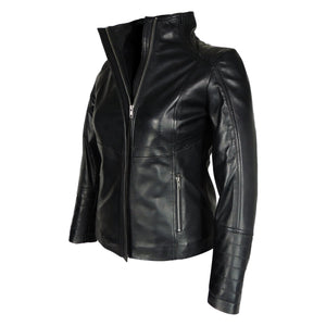 Fadcloset Women's Outerwear Fadcloset Arra Womens Leather Jacket