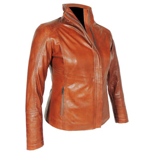 Fadcloset Women's Outerwear Fadcloset Arra Womens Leather Jacket