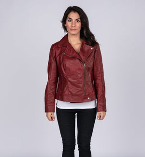 Fadcloset Women's Outerwear Fadcloset Aurora Womens Leather Jacket