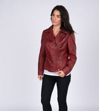 Fadcloset Women's Outerwear Fadcloset Aurora Womens Leather Jacket