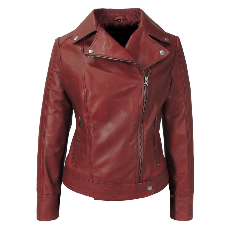 Fadcloset Women's Outerwear Fadcloset Aurora Womens Leather Jacket