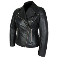 Fadcloset Women's Outerwear Fadcloset Charlotte Womens Leather Jacket