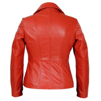 Fadcloset Women's Outerwear Fadcloset Charlotte Womens Leather Jacket