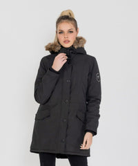 Fadcloset Women's Outerwear Women's Louise Ultra Lite Hooded Winter Parka Coat  | Fadcloset