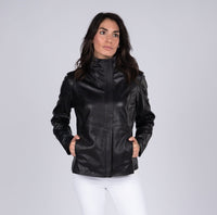 Fadcloset Women's Outerwear XS / Black Fadcloset Arra Womens Leather Jacket