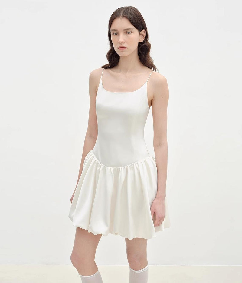 Fireladyfur Clothing Women's Fashion - Women's Clothing - Dress - Sleeveless Dress "Ballet" Acetate Satin Luxury Slip Dress