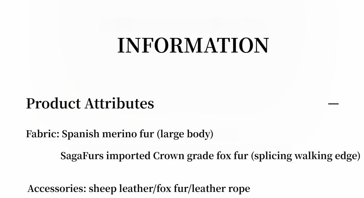 Fireladyfur Clothing Women's Fashion - Women's Clothing - Jackets & Coats - Real Fur "Florence" Imported Merino Wool Sheepskin Patchwork Fox Fur Collar Fur Coat Winter
