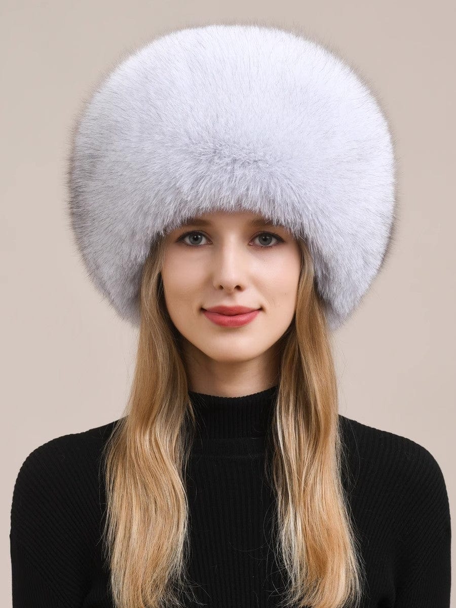 Fireladyfur Clothing Women's Fashion - Women's Clothing - Jackets & Coats - Real Fur Fox Fur Hat Warm Earmuffs