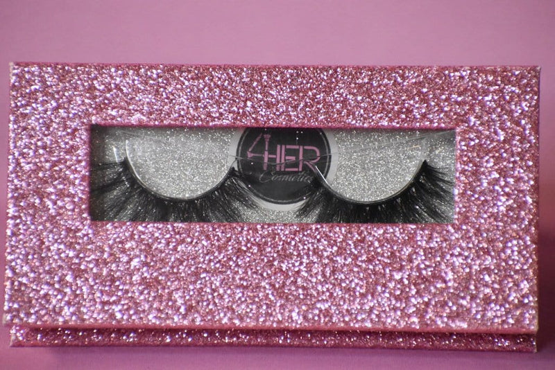 ForHer Cosmetics Eyelashes Default Title / Brown ForHer Cosmetics Bad and Bougie Human Hair Lashes