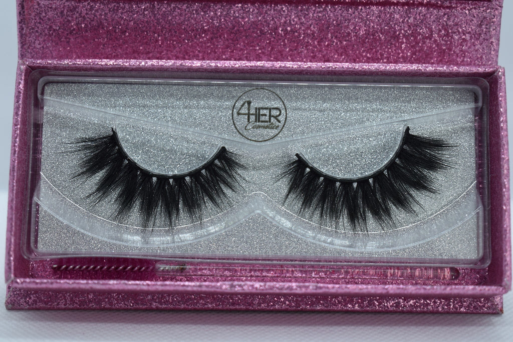 ForHer Cosmetics Eyelashes Default Title / Brown ForHer Cosmetics Barbie Human Hair Lashes for Women