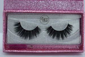 ForHer Cosmetics Eyelashes Default Title / Brown ForHer Cosmetics Flashy Human Hair Lashes