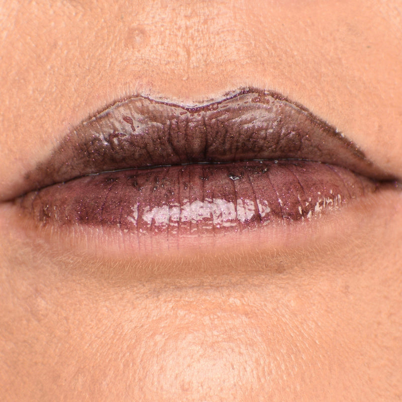 ForHer Cosmetics Lipstick Default Title / Deep Brown ForHer Cosmetics Galaxy Deep Brown/Purple Lip Gloss