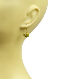 Gena Myint Earrings Gena Myint Peridot Cluster Vermeil Earrings