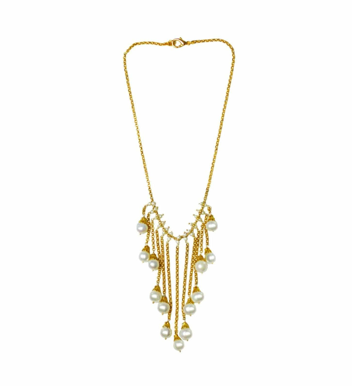 Gena Myint Necklace Gena Myint Pearl Droplet Necklace