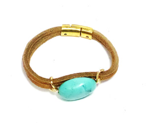 Hania Leather Bracelet - MINU Jewels