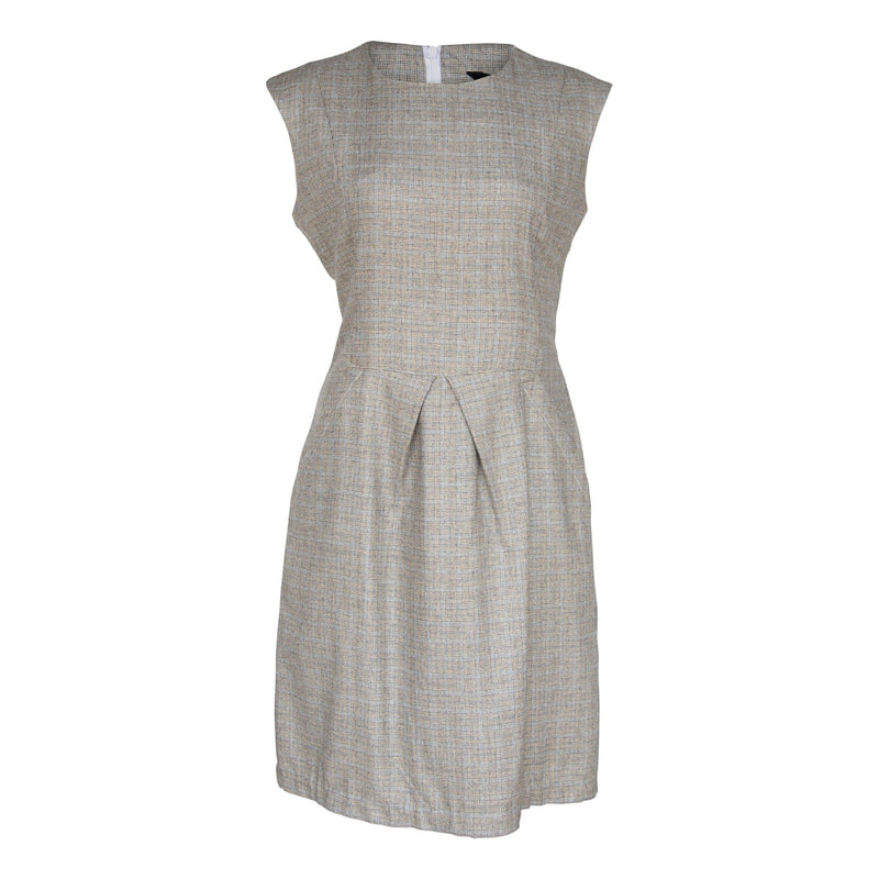 Le Réussi Dress pleated with pockets-wool Italian Wool Boss Dress | Le Réussi