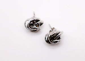 Le Réussi Earrings Italian Silver Flower Earrings | Le Réussi