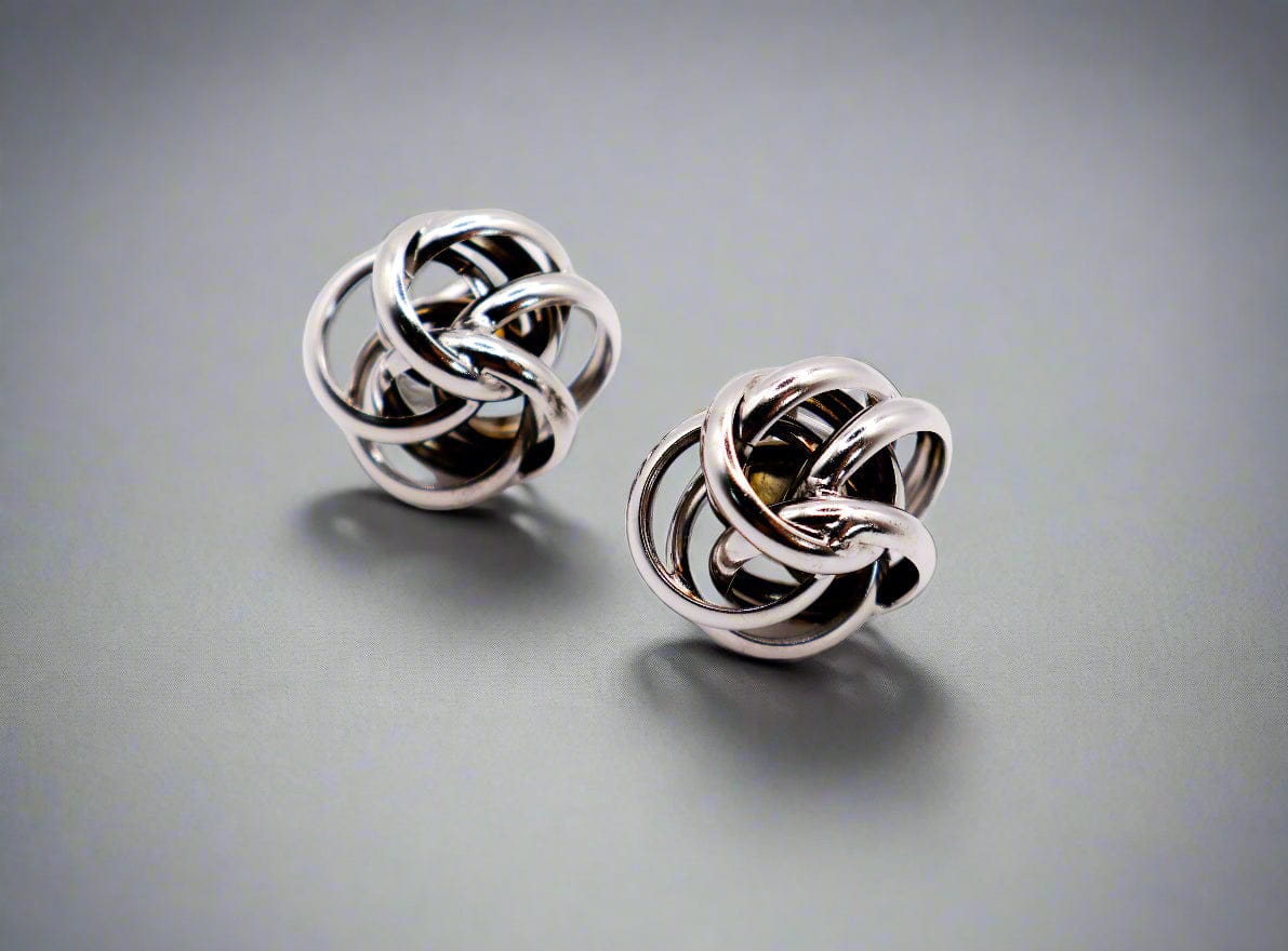 Le Réussi Earrings Italian Silver Flower Earrings | Le Réussi