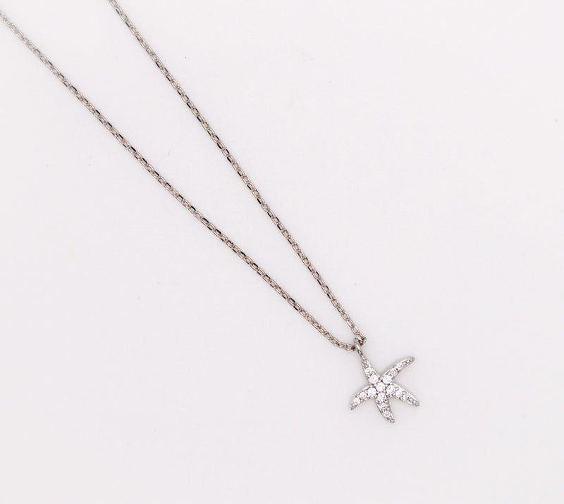 Le Réussi Necklace Silver Silver star Necklace | Le Réussi