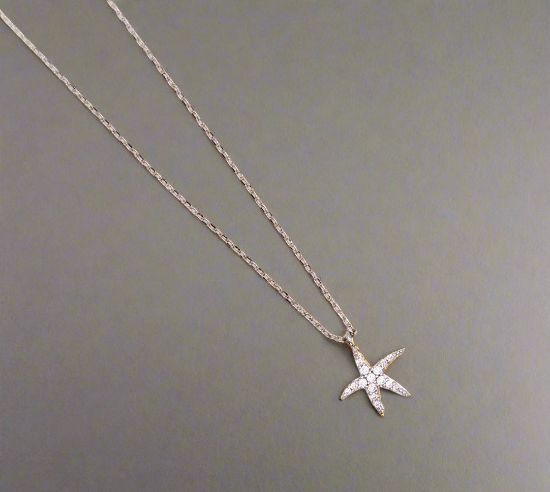 Le Réussi Necklace Silver Silver star Necklace | Le Réussi