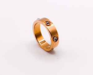 Le Réussi Rings Rose Gold Diamond Ring | Le Réussi